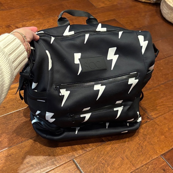 rebel bro Other - Neoprene Lightning Bolt Diaper Backpack